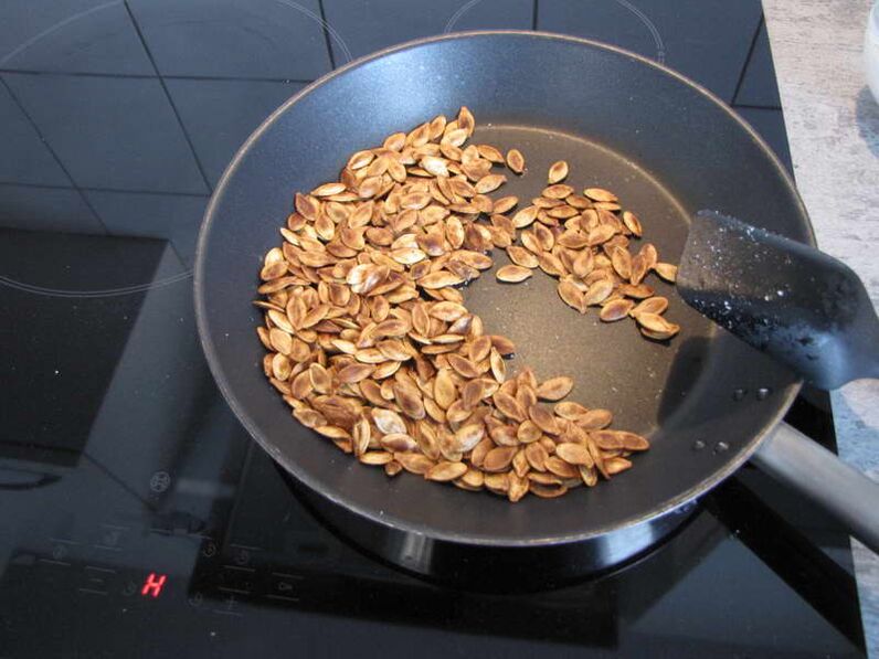 Ripe pumpkin seeds are good for getting rid of parasites and for pregnant women